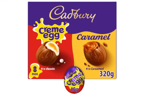 Cadbury crème and caramel - cadbury,