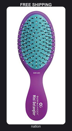 Mini detangler brush for wet - brush,