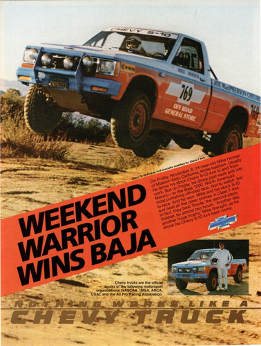 Chevy pickup truck baja - chevy, s-10