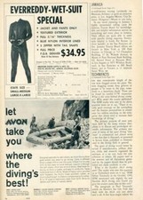 1970 EverReddy Wet Suit PRINT
