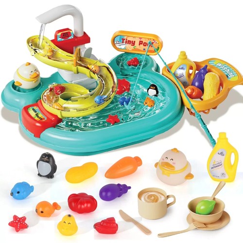Play sink with - sink, running