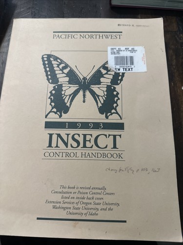 1993 pnw insect control - 1993,