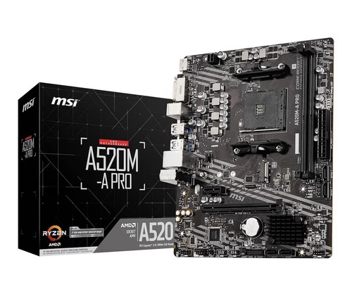 Msi a520m pro - msi, motherboard