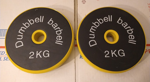 Dumbbell barbell 2kg - dumbbell, (4.4