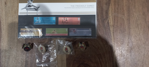Commonwealth games stamps - 5,