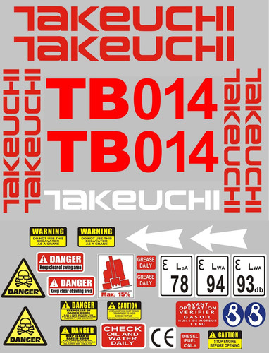 Decal sticker set - set, for