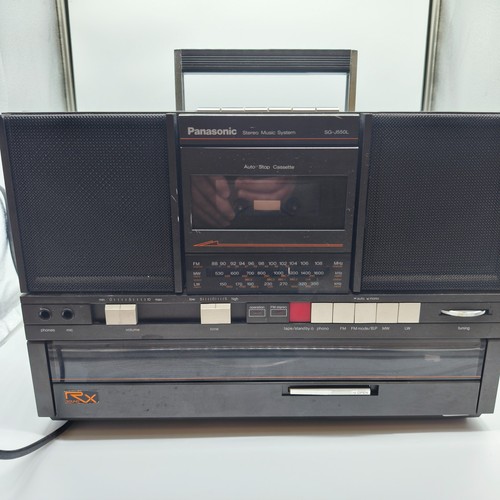 Panasonic j550l record - panasonic, sg-j550l