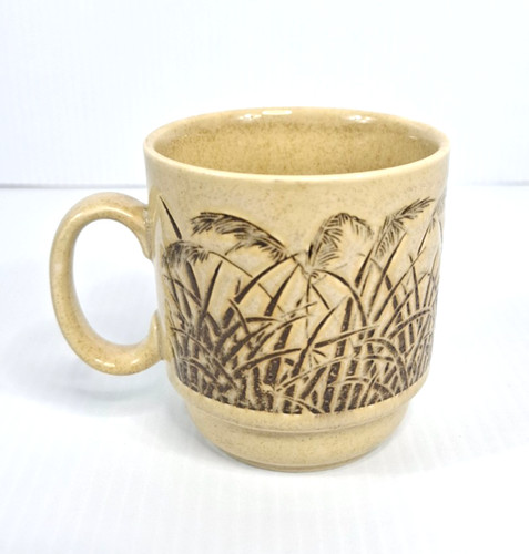 Vintage stoneware mug - mug, in