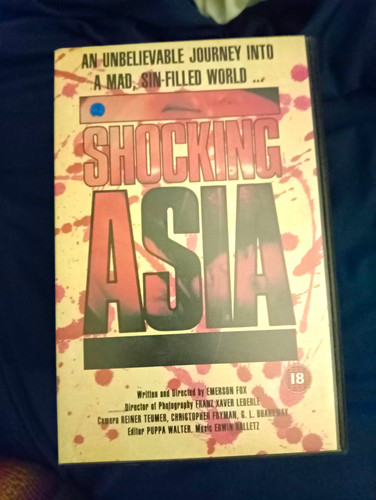 Shocking asia vhs pal pre - asia,