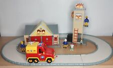 Fireman Sam Bundle Norman Price Station Officer Steel Venus Truck With Track.