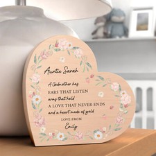 Godmother gifts personalised - godmother,