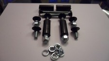  Black Bumper Bolts for Escort