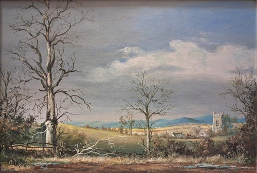 Beautiful vintage oil - vintage, painting