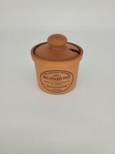 The Original Suffolk Canister Mustard Pot Henry Watson Pottery Vintage New Other