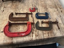 Workshop G Clamps  Tools - vintage T-Bar & butterfly Screw  Joblot 
