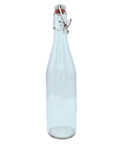 Glass bottles with stoppers - with,