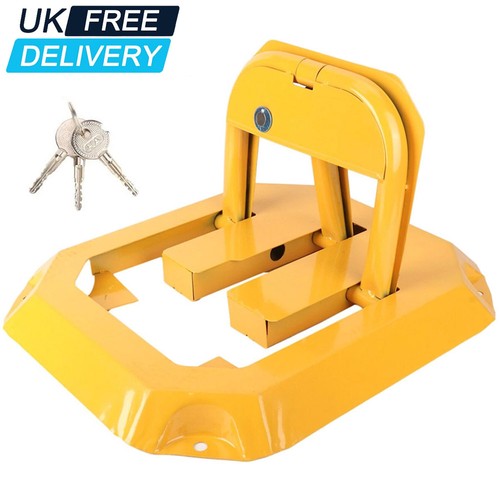 Folding car parking barrier - folding,