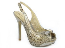 WOMENS PEEP TOE STRAPPY