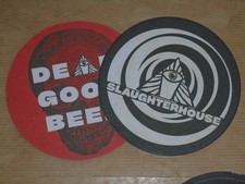 Slaughter House Brewery beermat