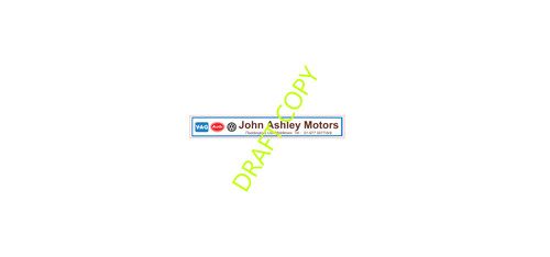 Dealership rear window - , sticker