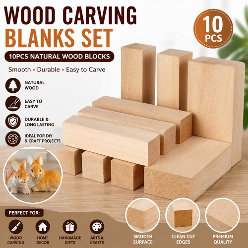 10pcs 4inch basswood - 4inch,