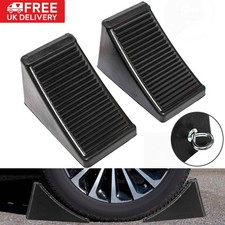 2x Heavy Duty Car Wheel Chock