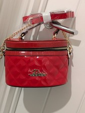 River Island red glossy