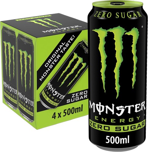 4x500ml monster energy - 4x500ml,
