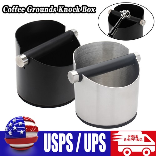 Coffee grounds knock box - knock,
