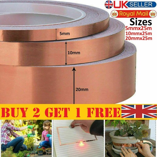 25m 20mm copper tape - tape, self