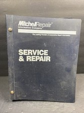 Mitchell Service & Repair Manual Engine Performance Domestic Cars Trucks 1996