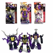 3pcs Transformers Legends Class Insecticons Bombshell Shrapnel Kickback New