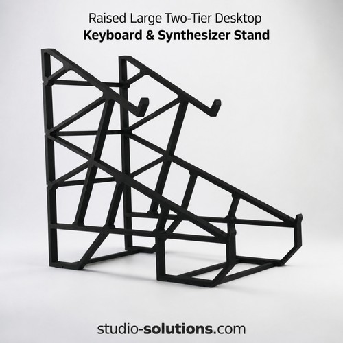 Raised large tier desktop - large,