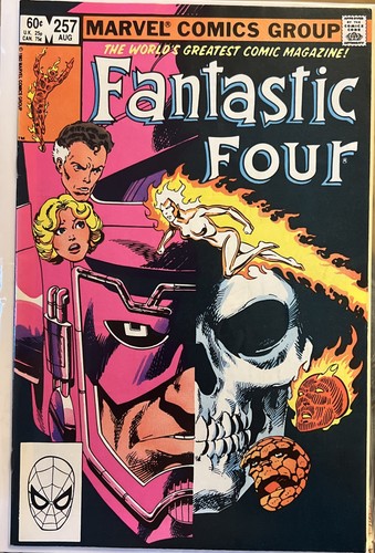 Fantastic four 257 marvel - fantastic, #257