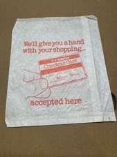 VINTAGE TESCO PAPER SHOPPING