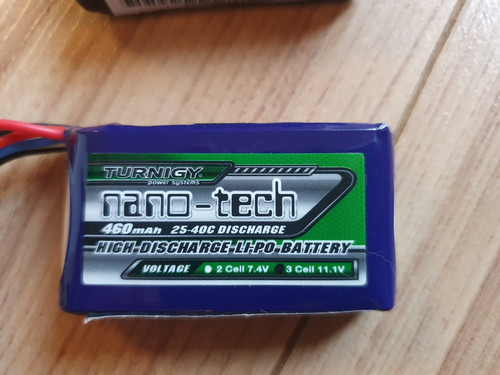 Turnigy nano tech 460mah - nano-tech, 3s