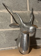 Metal Wall Mounted Stag Head  Deer Head Man Cave Christmas Gift Decoration