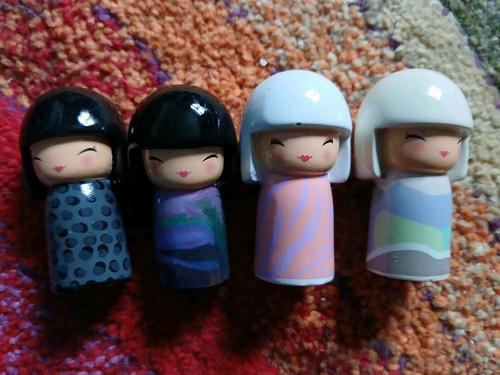 Skincity kokeshi dolls - kokeshi,