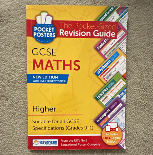 Pocket posters gcse - posters, maths