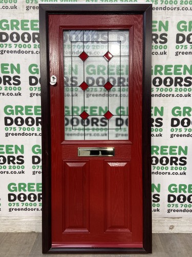 Red composite front - red,