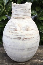 Large Contemporary John Kershaw Studio Pottery Vase With Screw Decoration