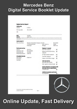 Mercedes Digital Service Booklet History Update (Update Service History)