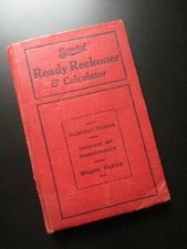 VINTAGE Seandar READY RECKONER BOOK 122 pages