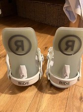 RIDE Snowboard binding Ride A-6 White size medium