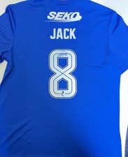 Ryan Jack Hand Signed Rangers
