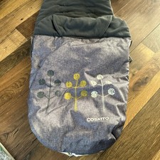 Cosatto Cosy Toes Fleece Pram Insert Grey 