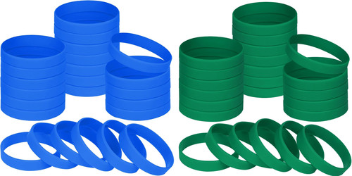 Silicone wristbands - 24, x