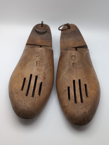 Vtg wood shoe tree stretcher - vtg,
