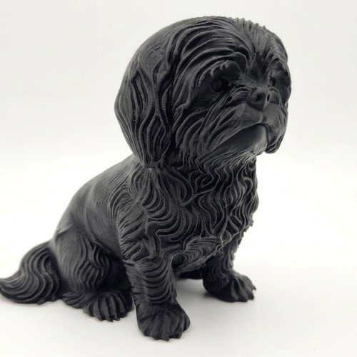 Shih tzu dog sculpture home - shih,