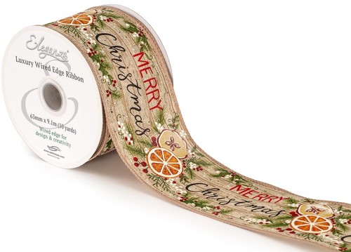 63mm wired edge - or,